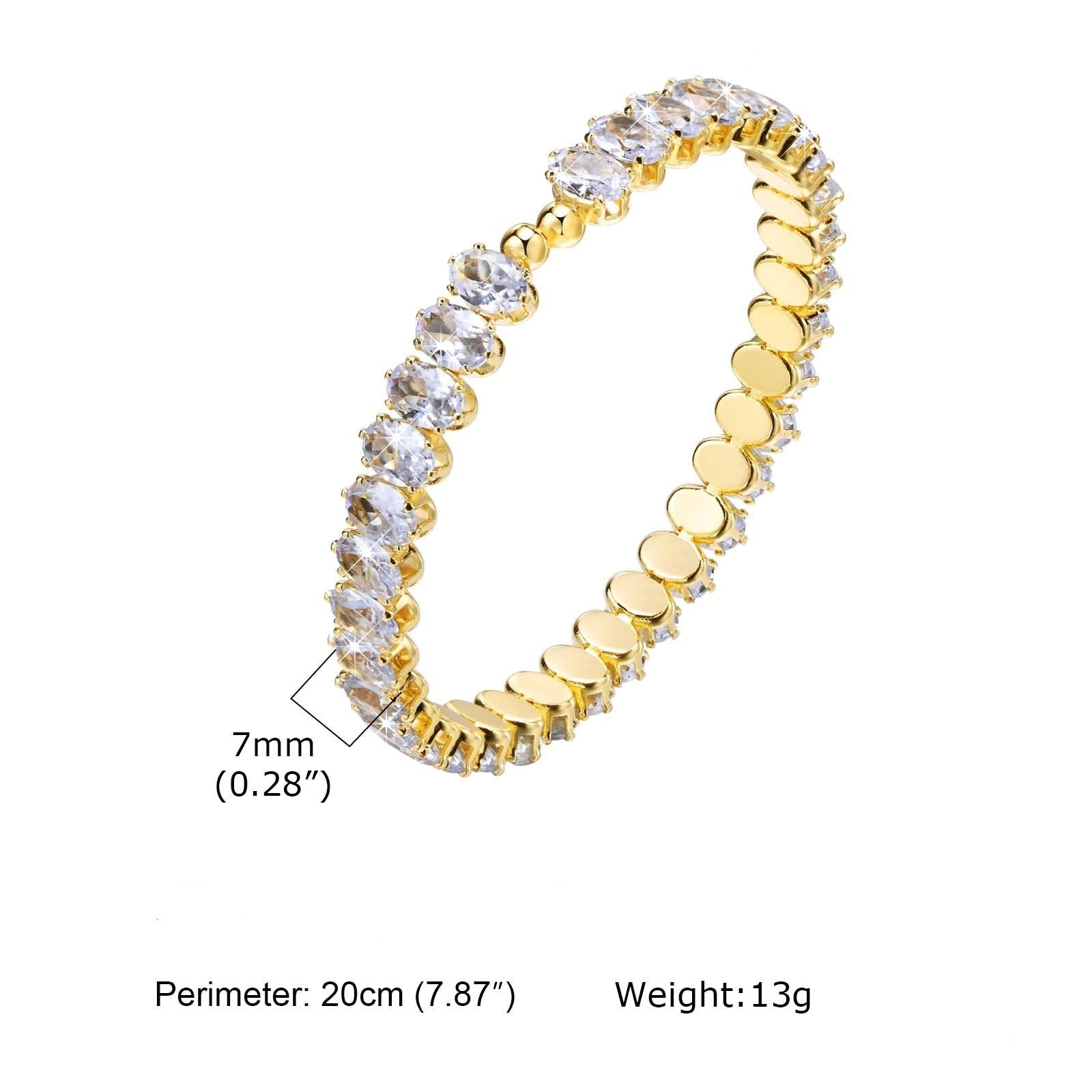 Pulseira com Zircônia