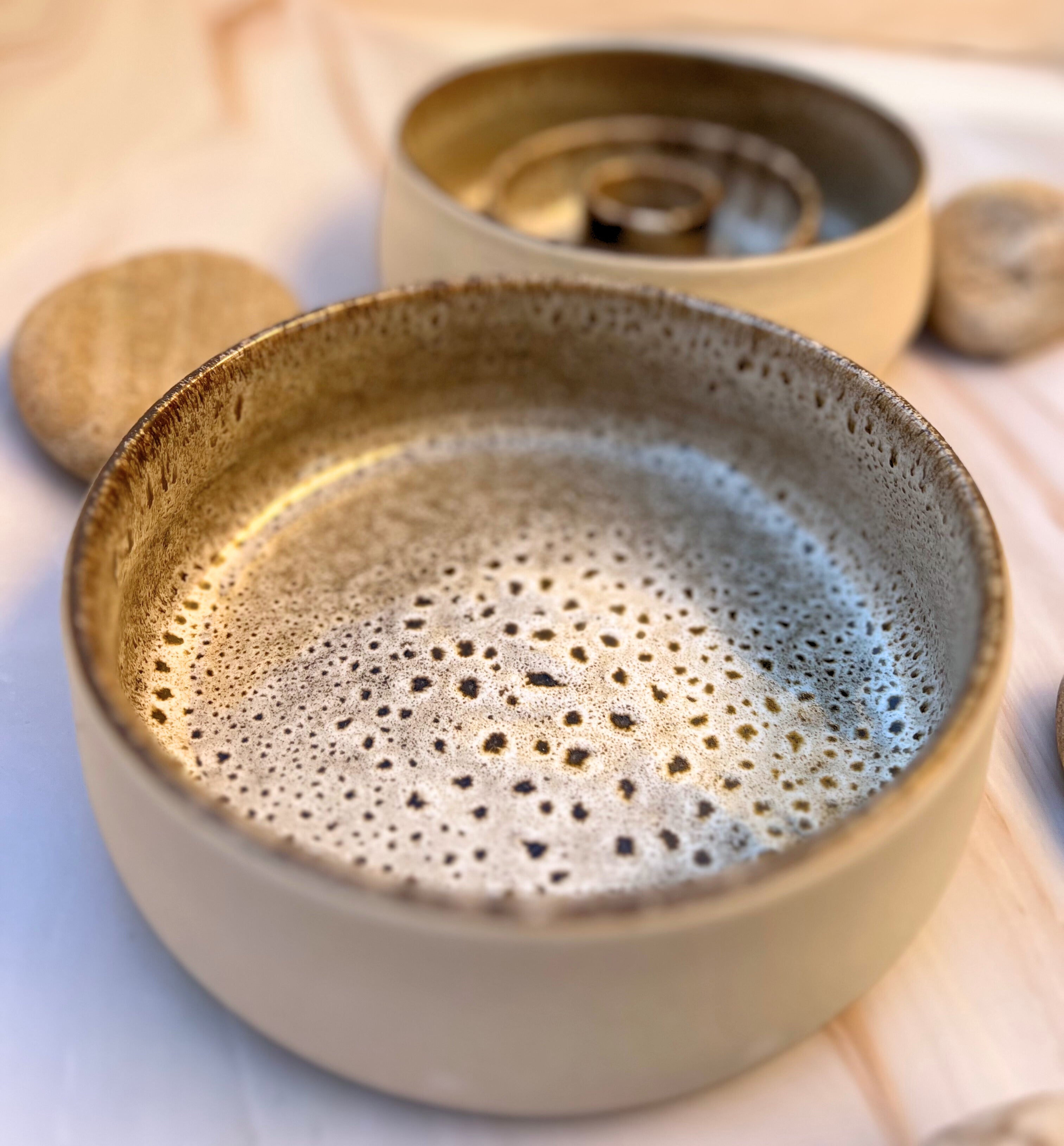 Ceramic Pet Water Bowl "Terra"