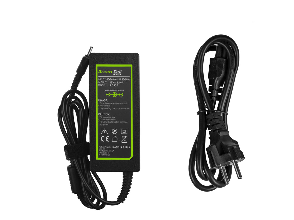 Samsung NP730U3E ATIV Book Charger 5 NP530U4E ATIV Bo 19V 3.16A 60W AD95P