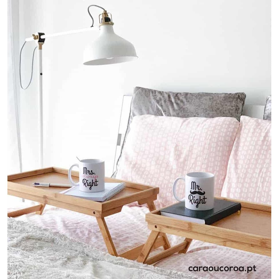 Conjunto 2 Canecas "Mr & Mrs Right"