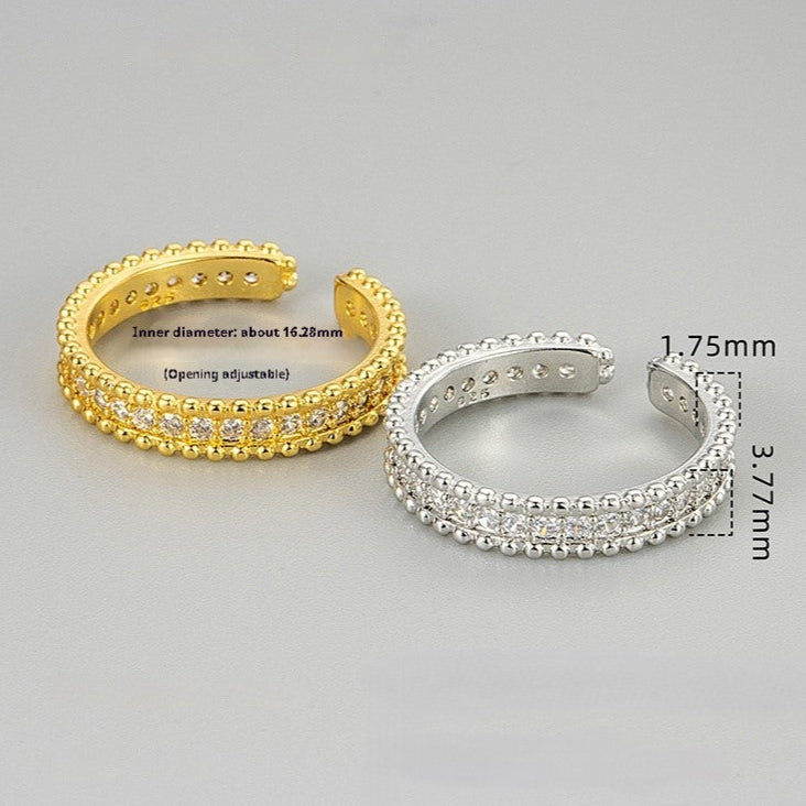 Ring with Cubic Zirconia