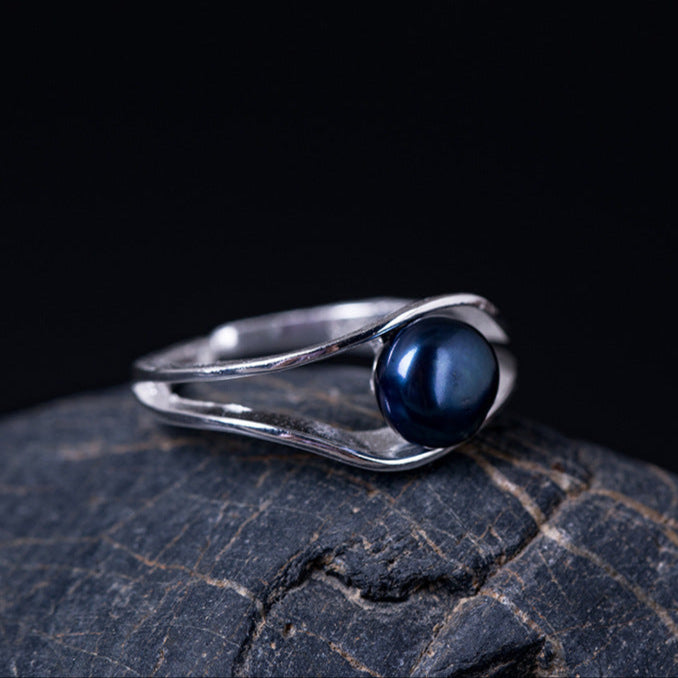 Simple Ring with Pearl