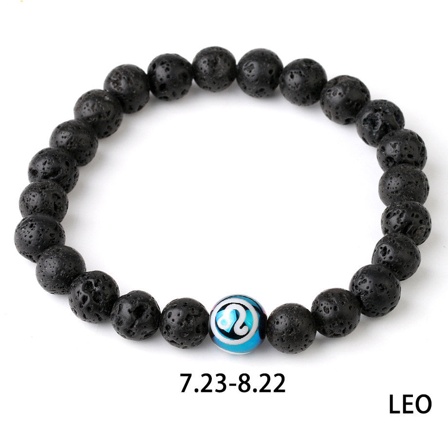Zodiac Bracelet in Natural Stone