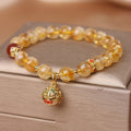 Ethnic Citrine Bracelet