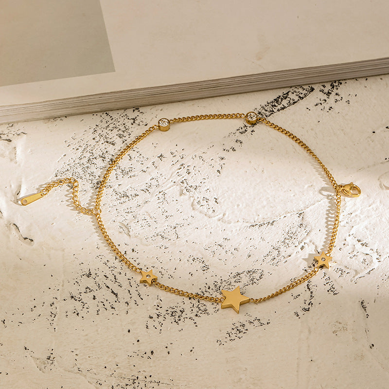 Pulseira Star em Aço Inoxidável