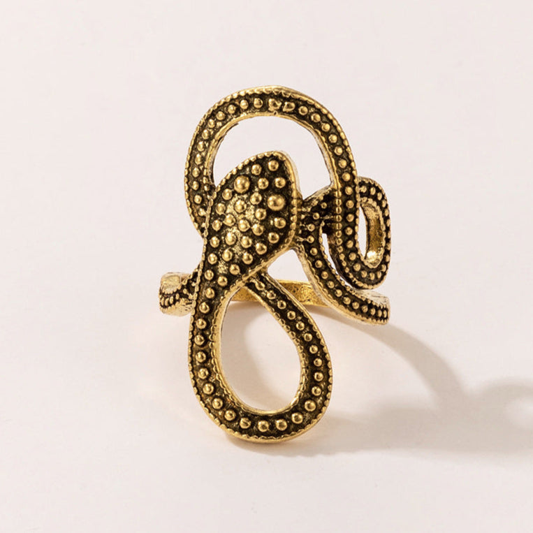 Anel Snake Punk