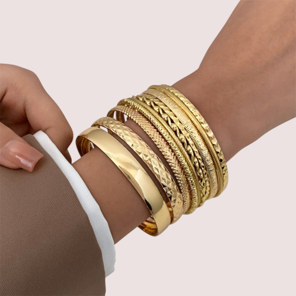 Conjunto de 10 Pulseiras Étnicas