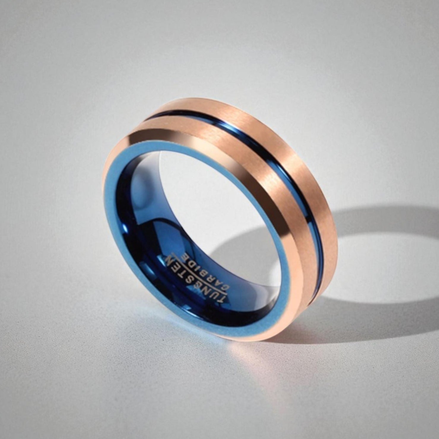 Anel em Aço de Tungsténio