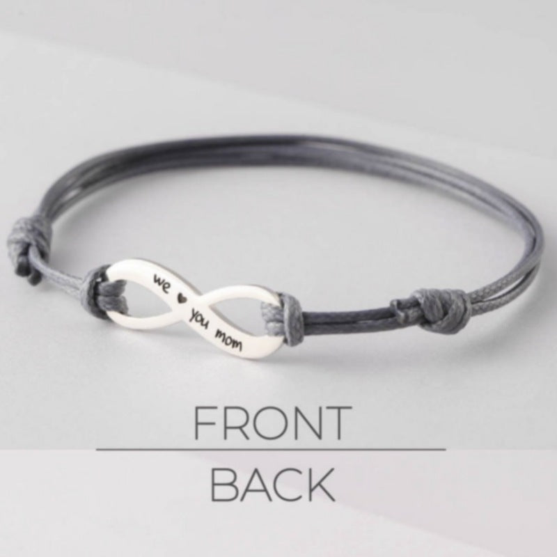 Personalized Infinity Bracelet