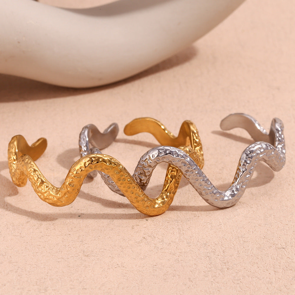 Pulseira Snake em Aço Inoxidável 316L