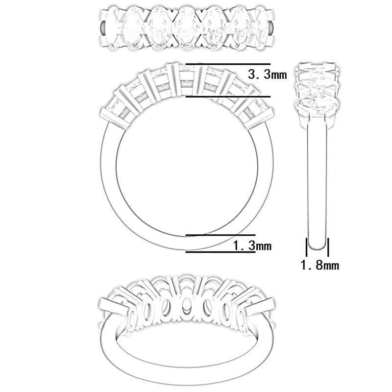 Ring with Cubic Zirconia