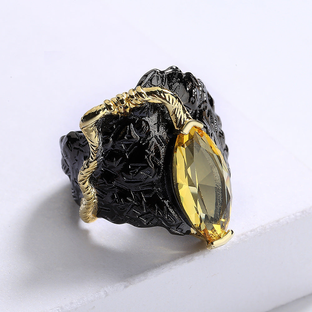 Anel Minimalista com Cristal