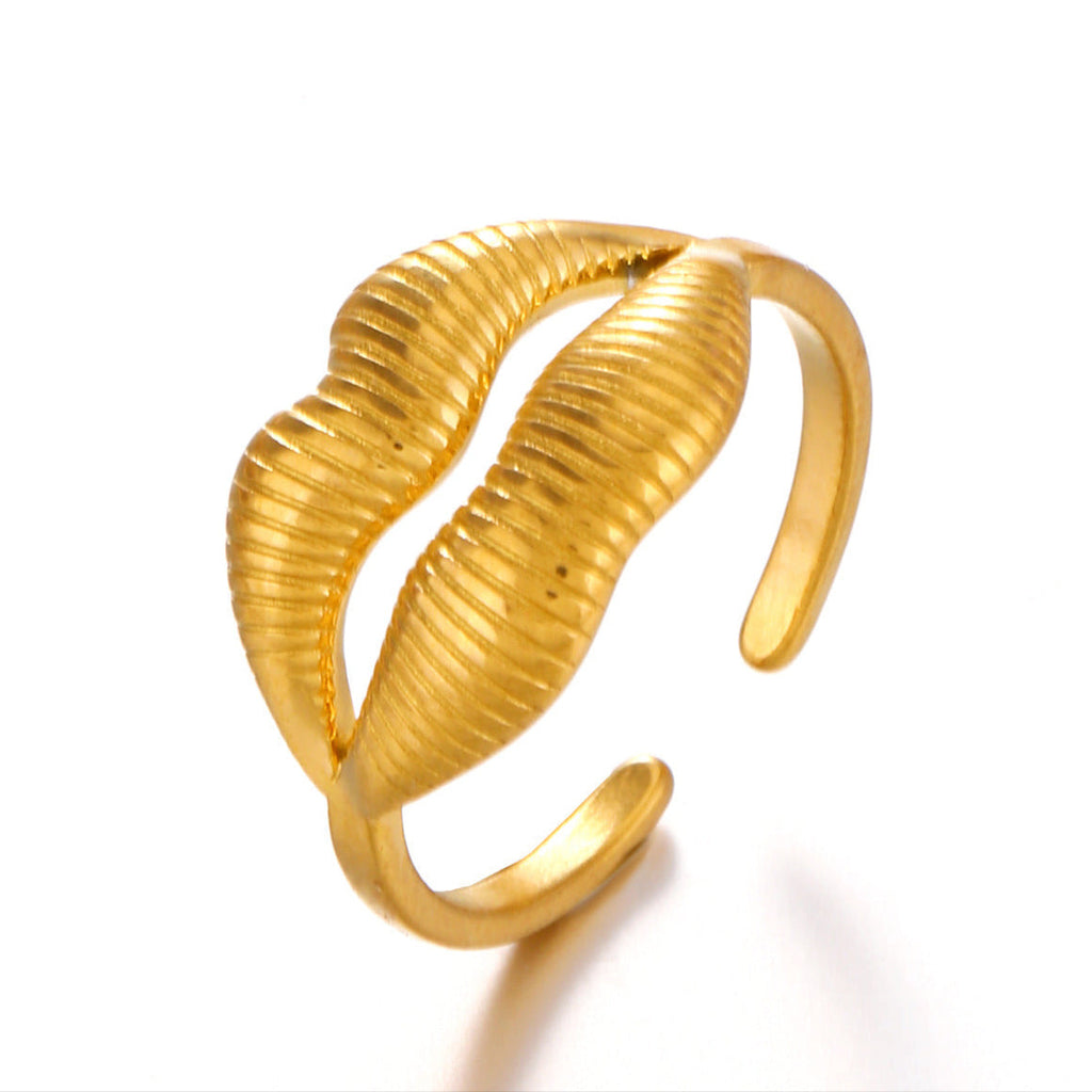 Anillo de labios de acero inoxidable