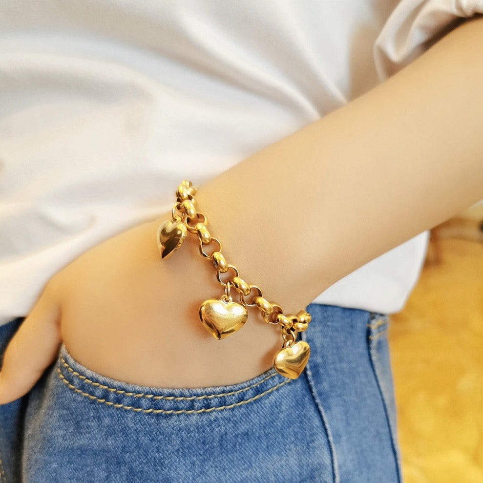 Pulseira em Aço Inoxidável