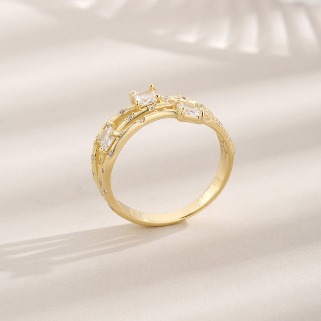 Ring with Cubic Zirconia