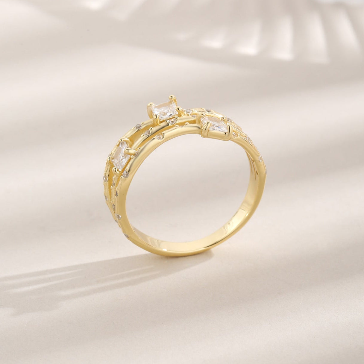 Ring with Cubic Zirconia