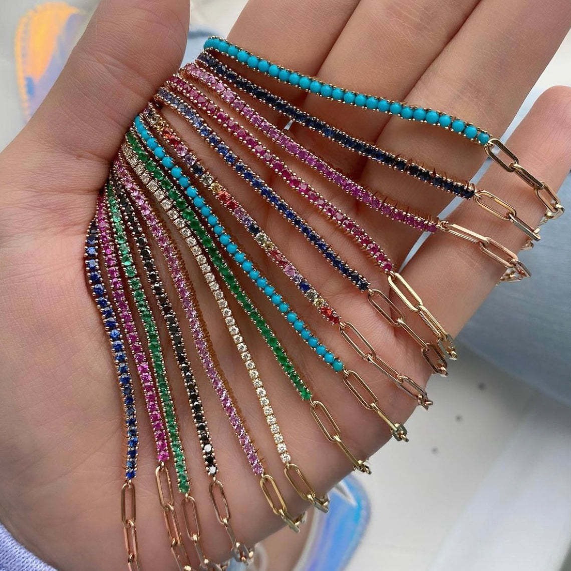Pulseira com Zircônia