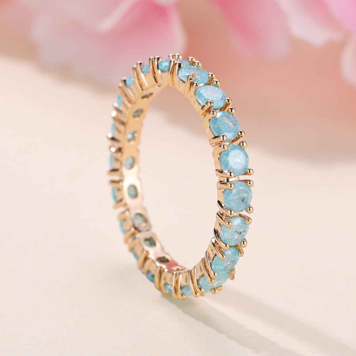 Anel Eternity com Zircónias