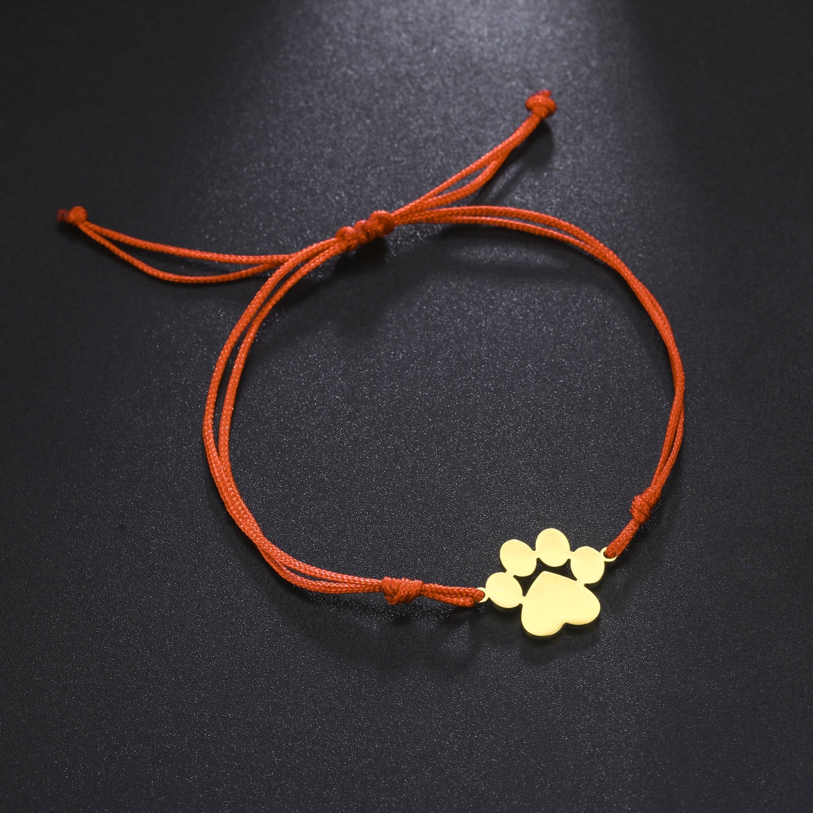 Bracelet with Paw Charm