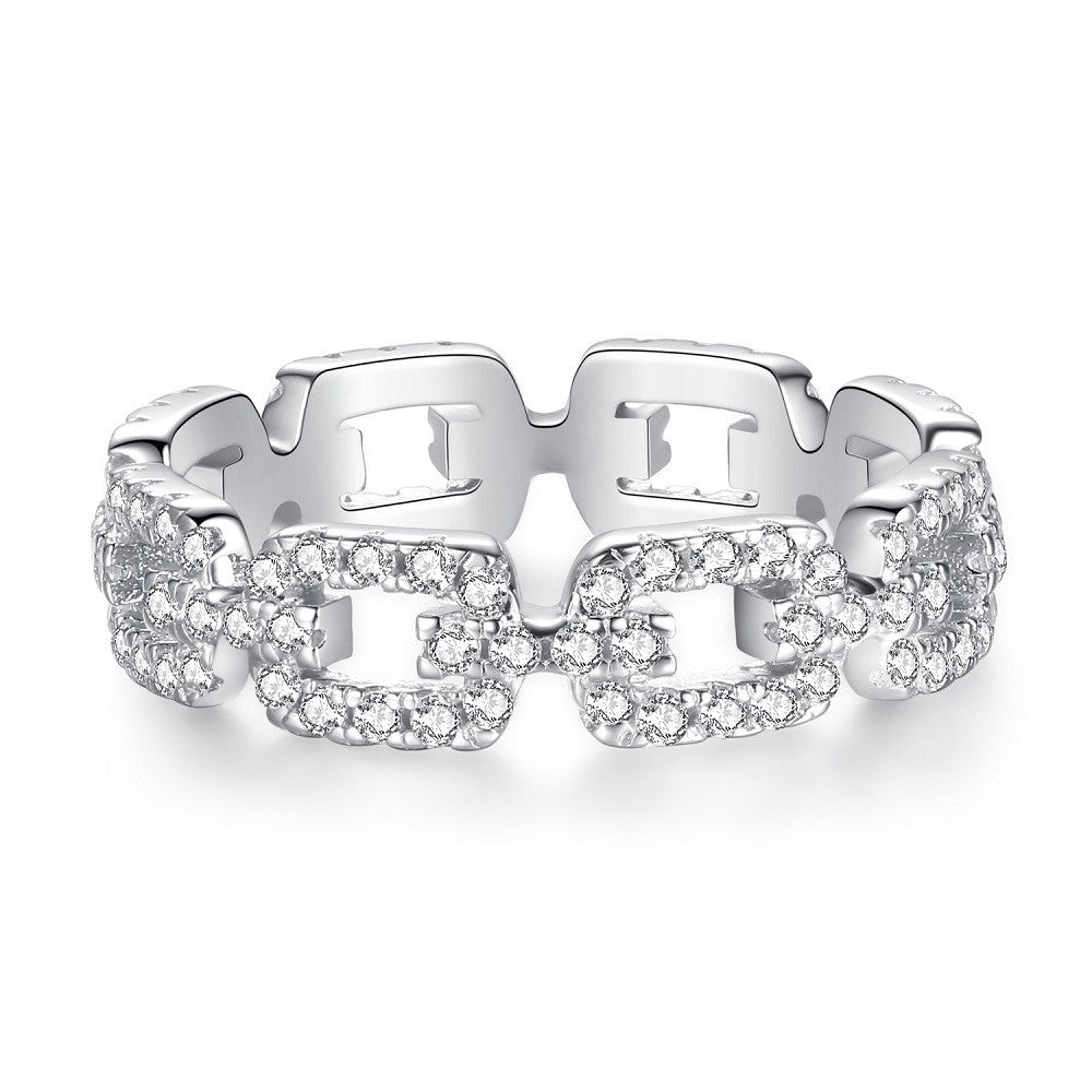 Glamour Ring with Cubic Zirconia