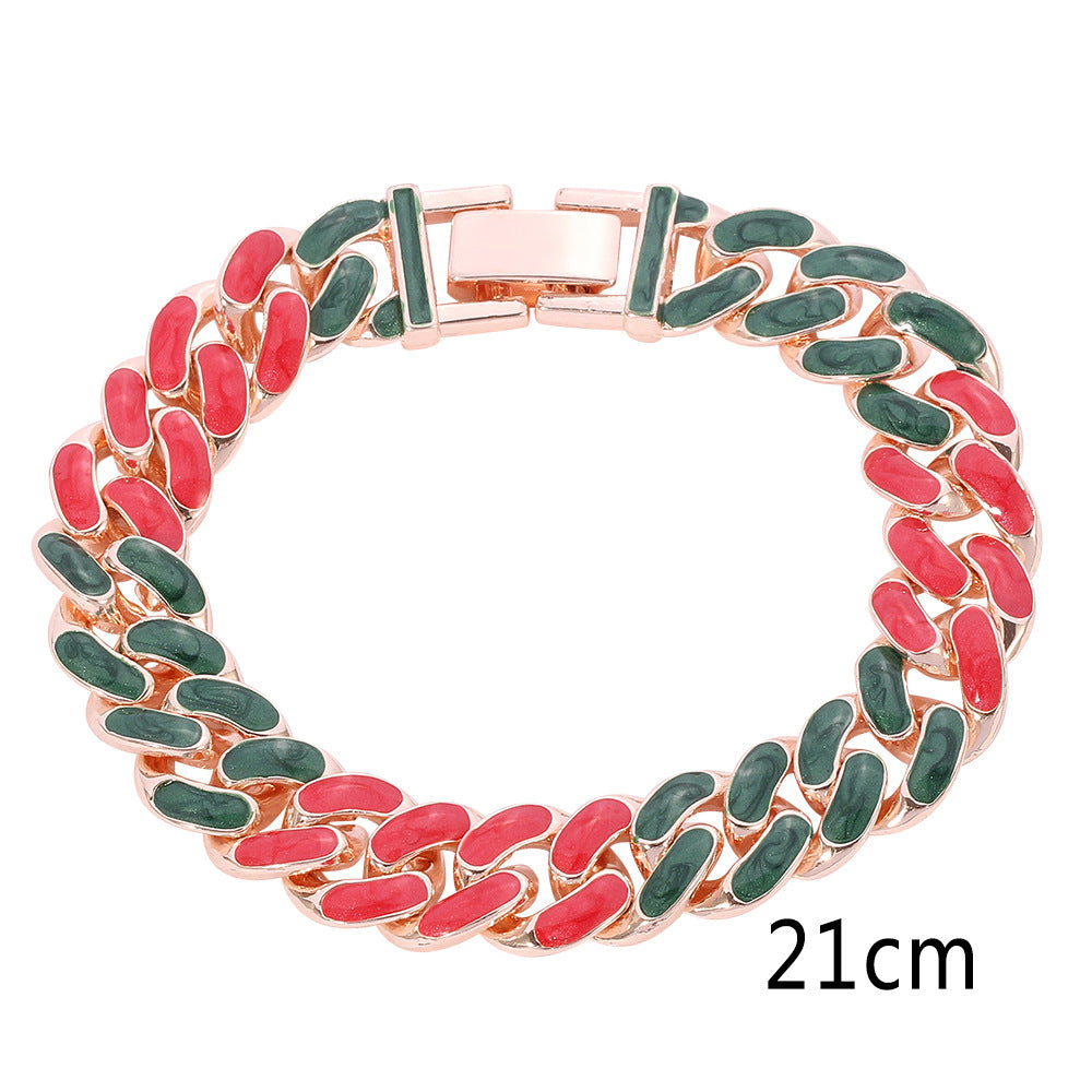 Pulseira com Elo Cubano