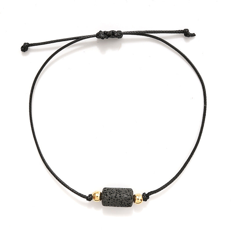 Set of 2 Bracelets in Natural Stone