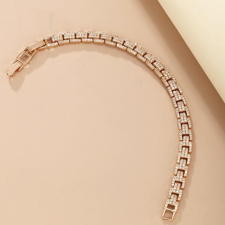 Pulsera con circonitas cúbicas