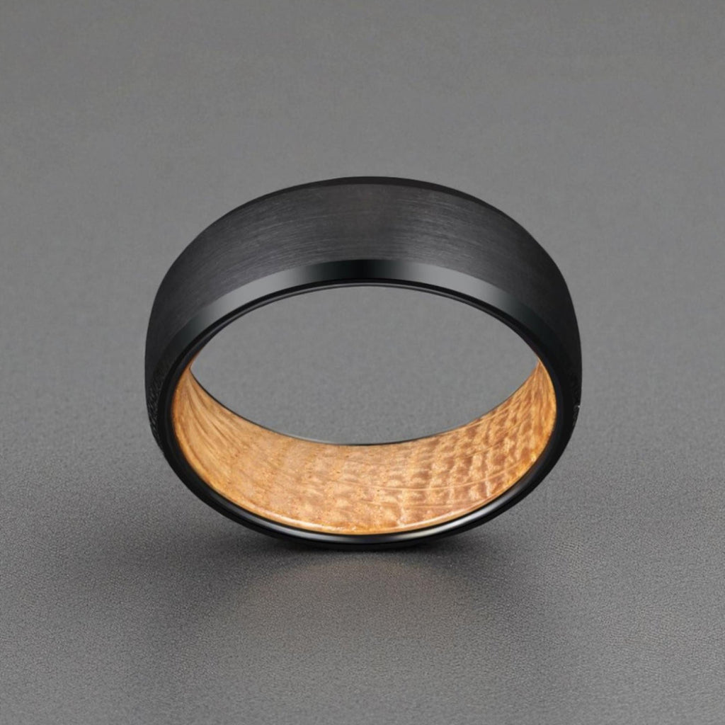 Anel em Aço de Tungsténio
