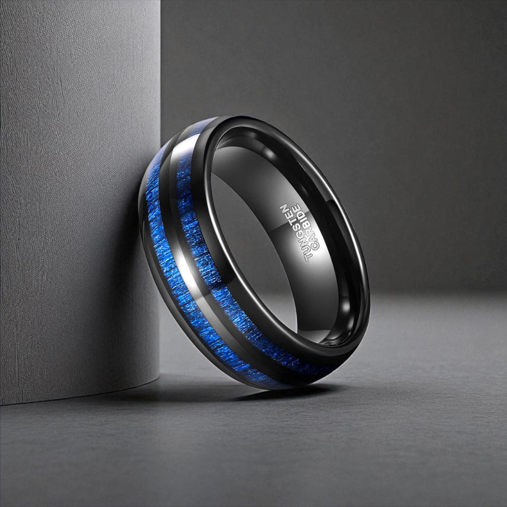 Anel em Aço de Tungsténio