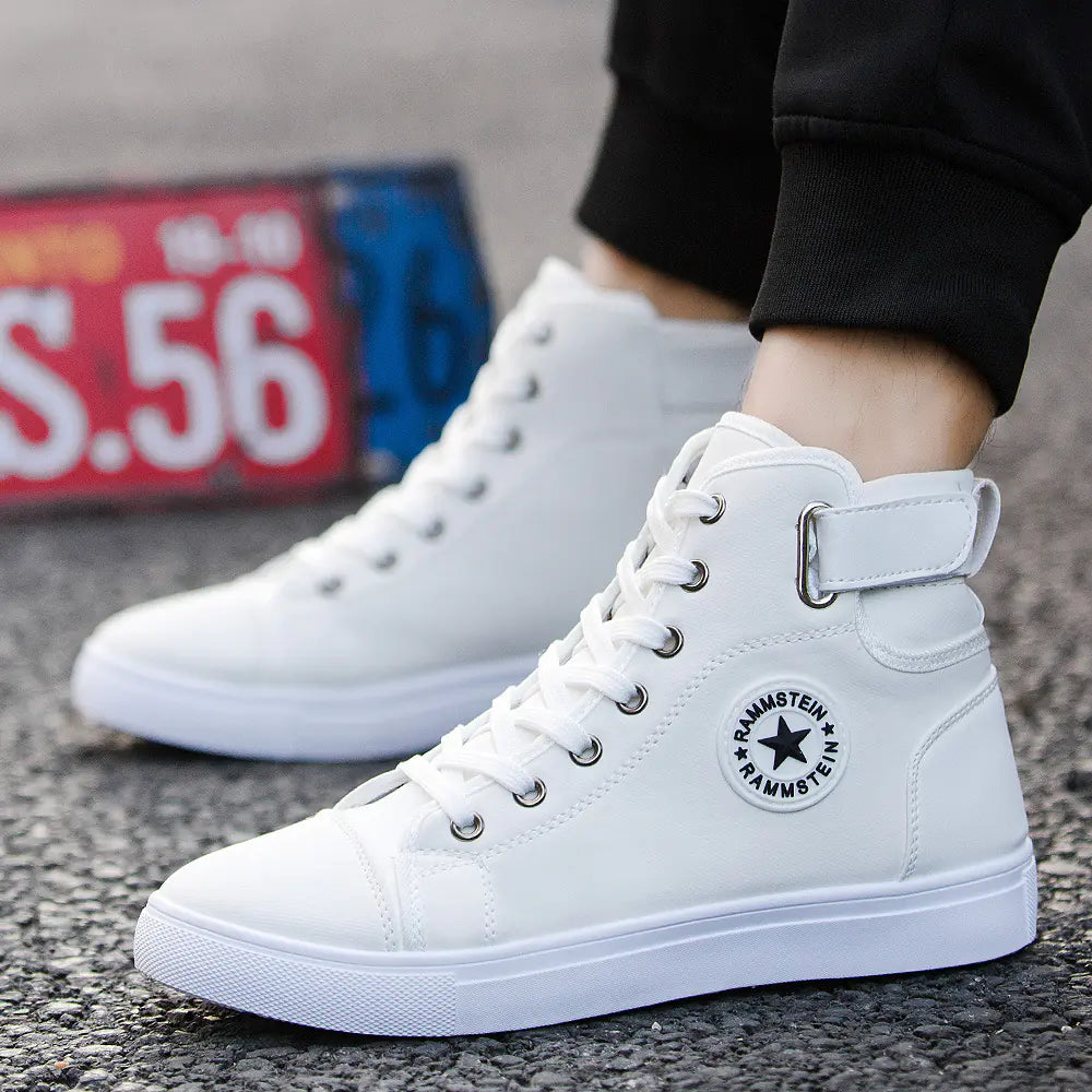 High-Top Sports Style Men's Sneakers