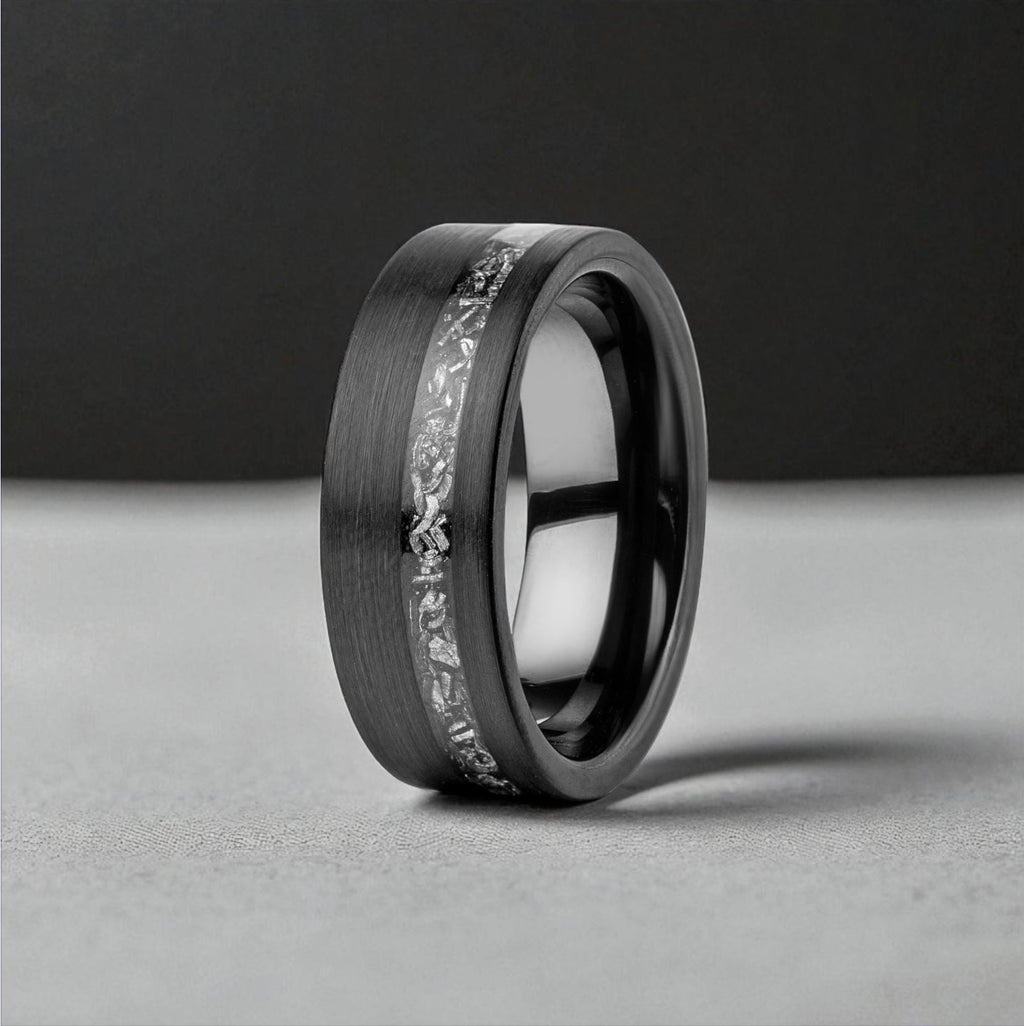 Anel em Aço de Tungsténio
