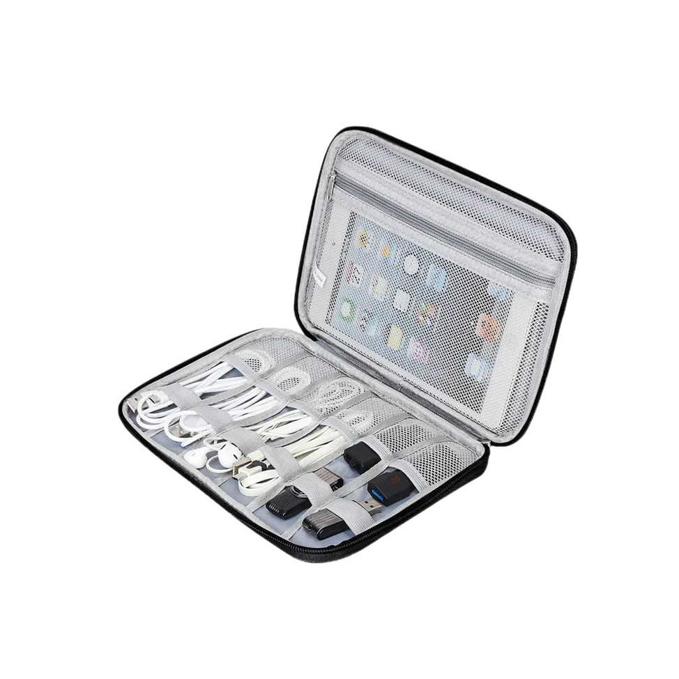 Bolsa para guardar cables - Negra