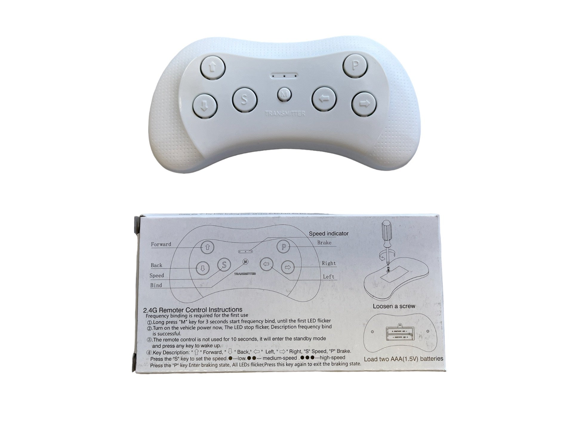 Comando à distância de 2,4 GHz para carro elétrico infantil Dodge Charger (ZB918) e para Dodge Charger Police (ZB911)