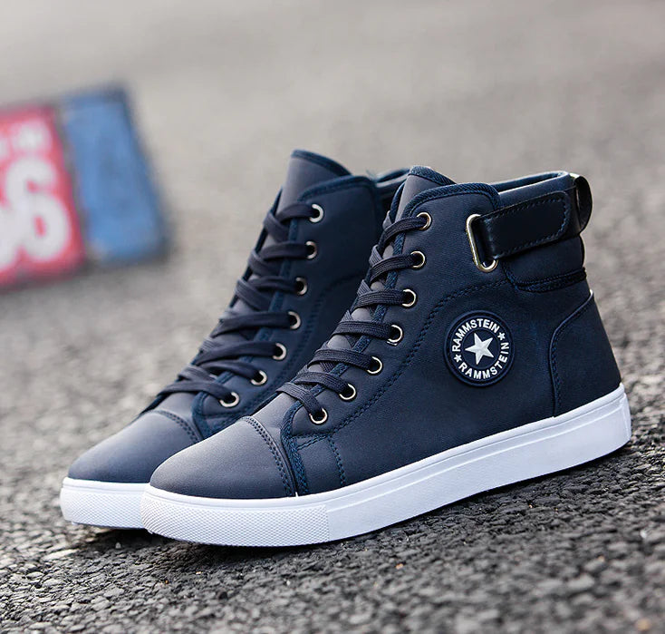 High-Top Sports Style Men's Sneakers