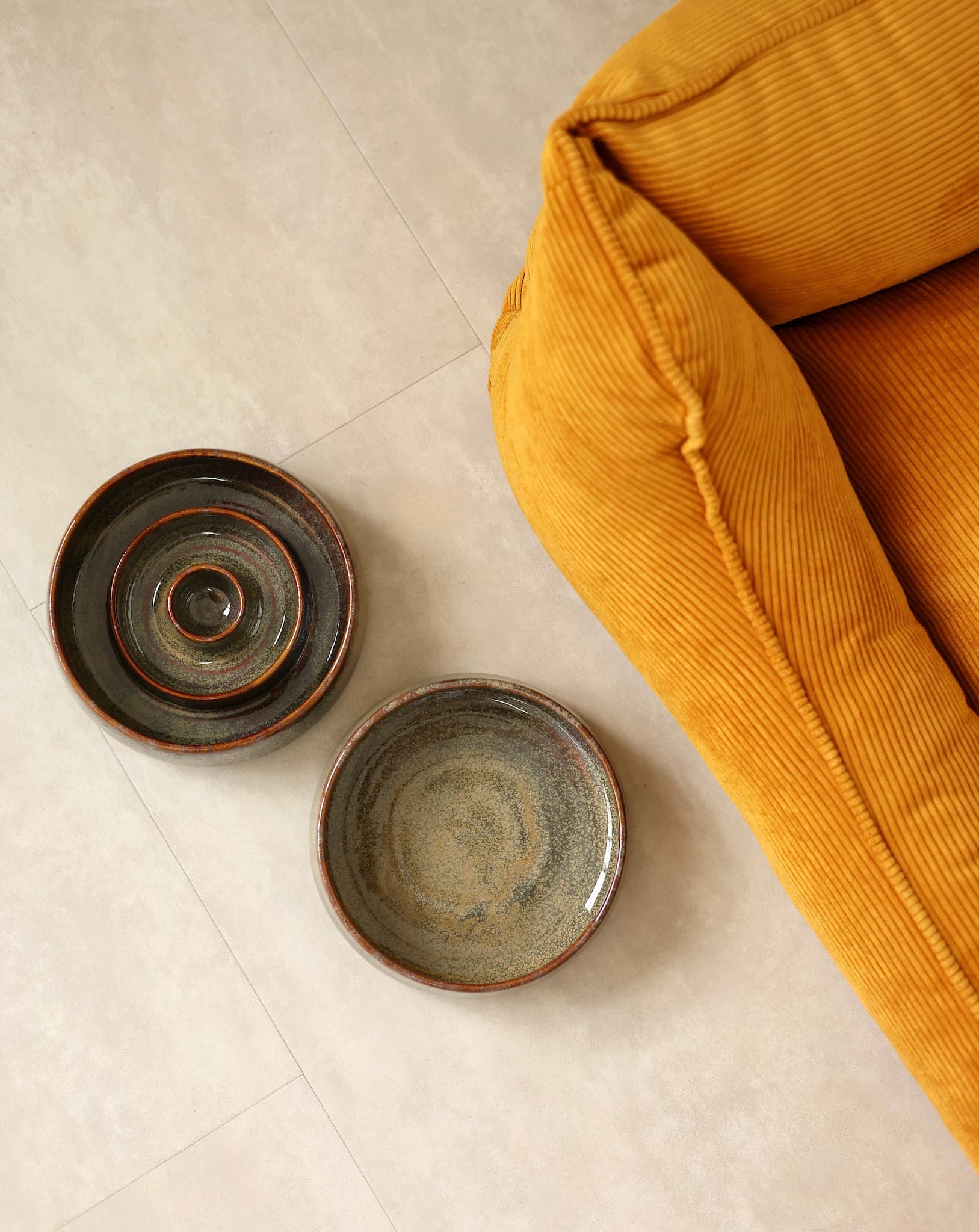 Dog Water Bowl "Toscana"