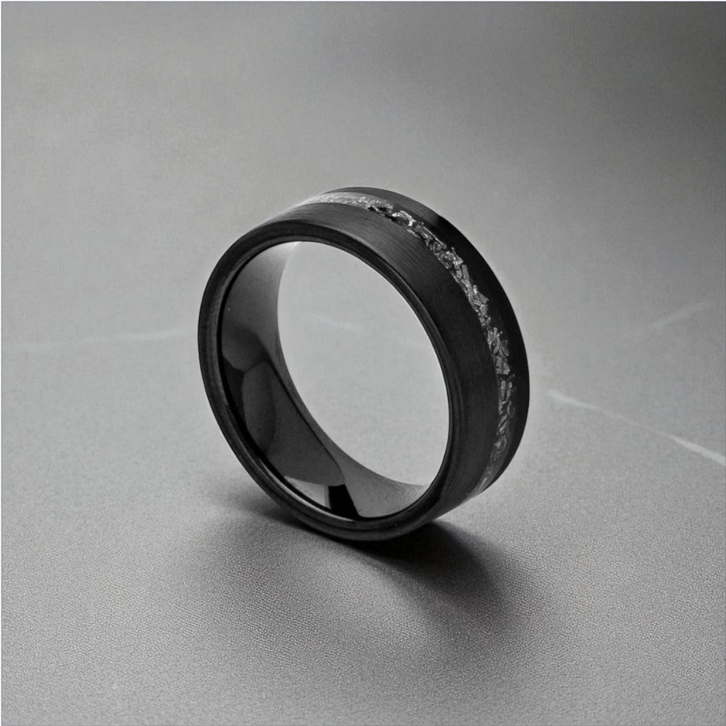 Anel em Aço de Tungsténio