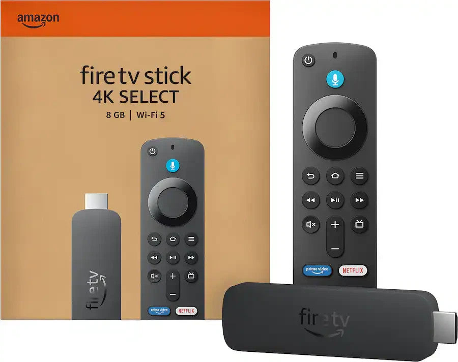 2025 Amazon Fire TV Stick 4K SELECT Newest Model AI-Powered Search 8GB Wi-Fi 5 