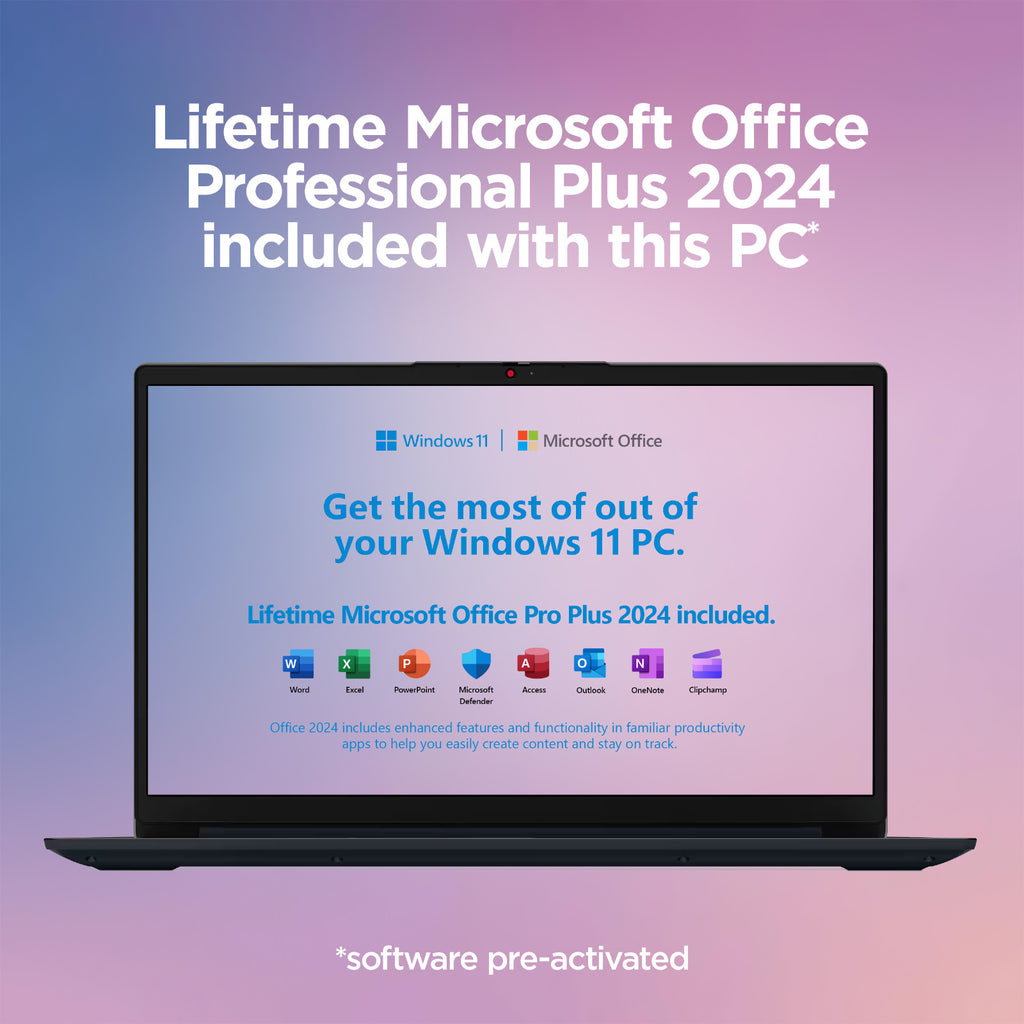 2025 Lenovo V15 Business Laptop Office 15.6" AMD Ryzen 7 24GB RAM 1TB SSD WinPro