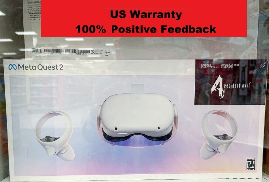 🔥NEW Meta Quest 2 (Oculus) VR Gaming Headset Resident Evil 4 64GB/128GB/256GB🔥 