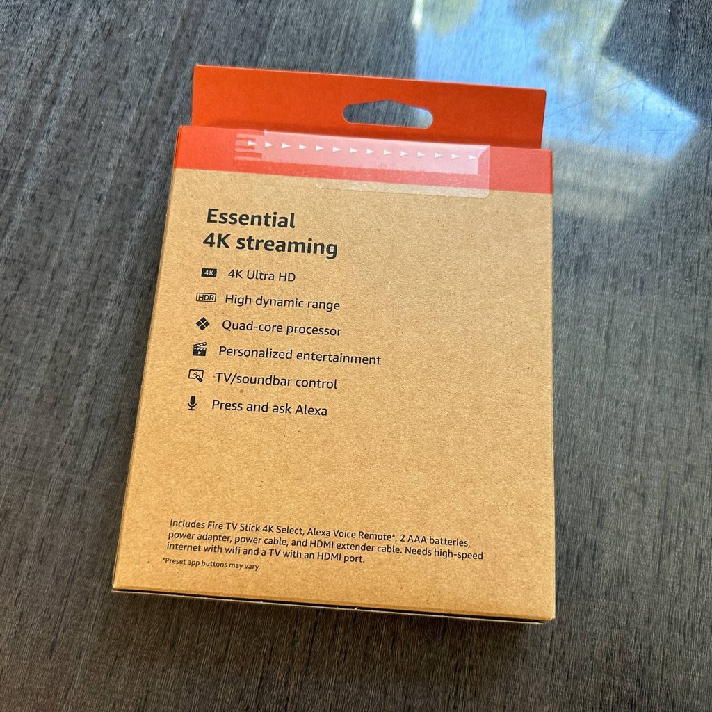 2025 Amazon Fire TV Stick 4K SELECT Newest Model AI-Powered Search 8GB Wi-Fi 5 