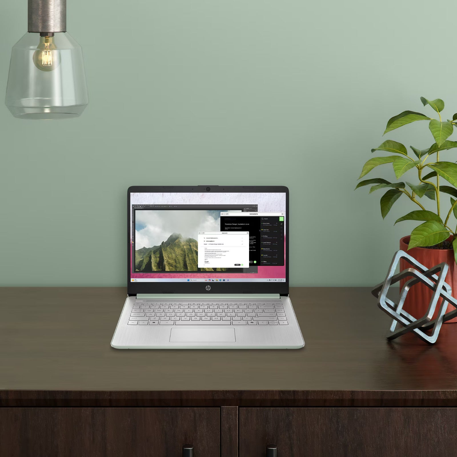 2025 HP Laptop Computer 14" 4-Core Intel CPU 16GB RAM 628GB Storage Win 11 Pro