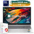 2025 HP Laptop Computer 15.6" 10-Core Intel i5 Upto 64GB RAM 2TB SSD Backlit KB