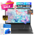 2025 Lenovo V15 Business Laptop Office 15.6" AMD Ryzen 7 24GB RAM 1TB SSD WinPro