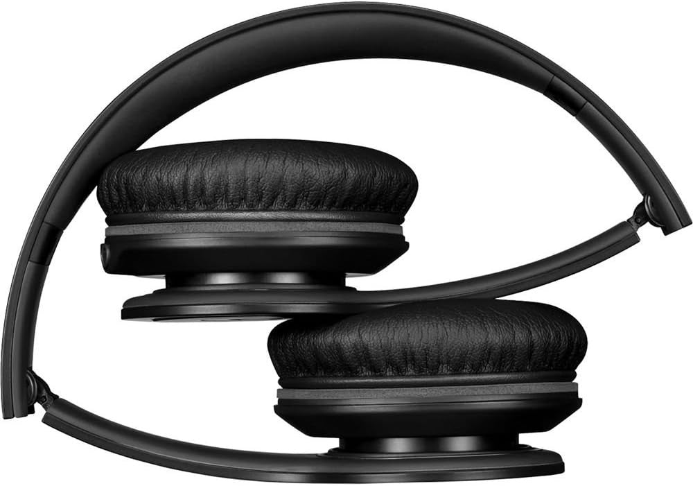 Beats Solo HD On-Ear Headphones Black Dual-Driver Sound In-Line Mic 3.5mm New