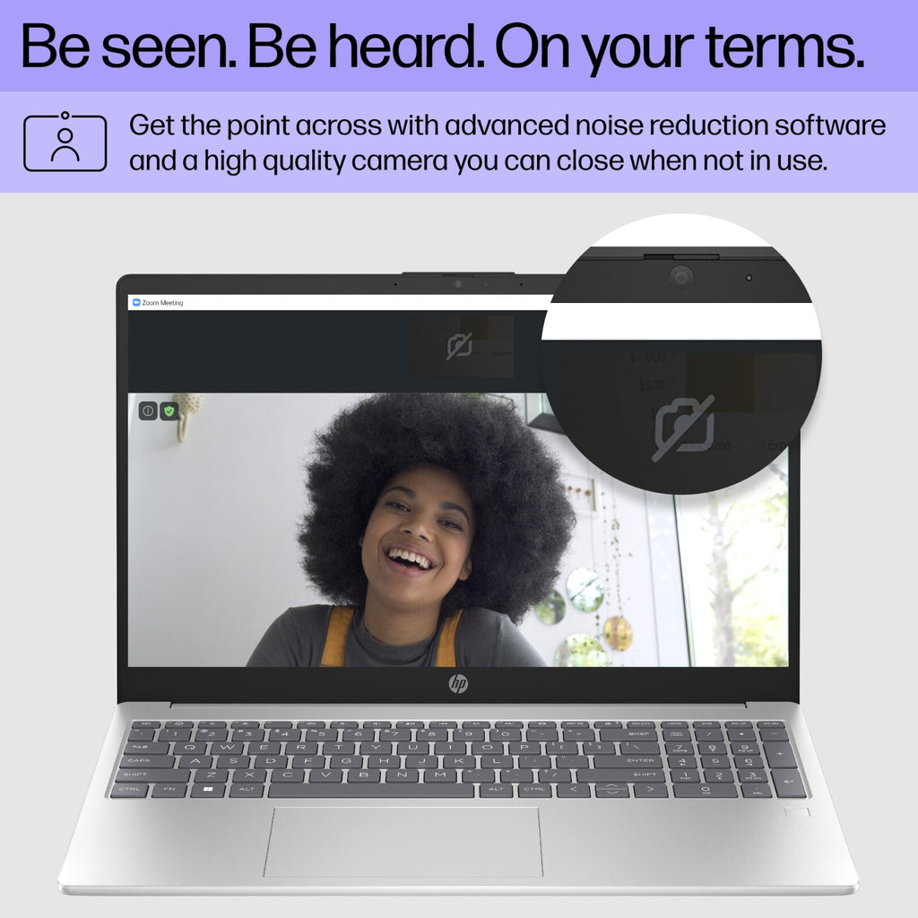 Portátil HP 2025 de 15,6" FHD, Intel i3 de 8 núcleos, 32 GB de RAM, SSD de 1 TB, Office 2024 