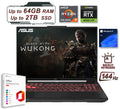 2025 ASUS TUF Gaming Laptop Ryzen 7 RTX 4050 Upto 64GB RAM 2TB SSD Office Pro