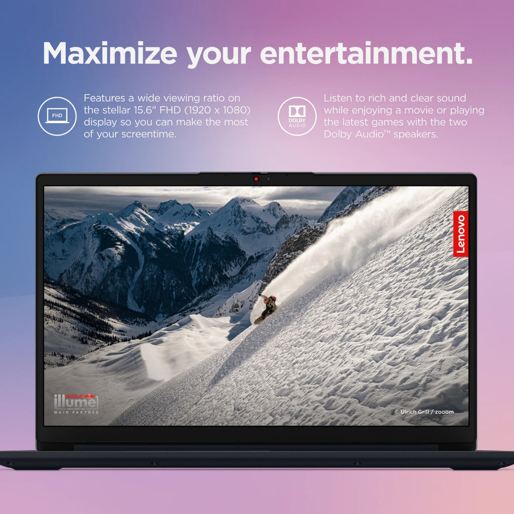 2025 Lenovo Business Laptop 15.6 8-Core Ryzen 7 Upto 40GB RAM 2TB SSD Office Pro 