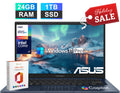 2025 ASUS Vivobook 14" FHD Laptop 10-Core Intel i7 24GB RAM 1TB SSD Win 11 Pro
