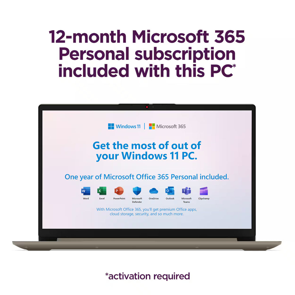 2025 Lenovo IdeaPad Laptop Intel Processor 15.6 Upto 20GB RAM 1TB SSD Office 365