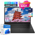 2025 HP 17 Laptop Computer HD+ 13th Gen Intel i5 32GB RAM 1TB SSD Office 2024Pro